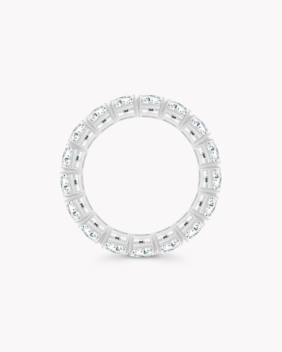 Oval Cut Diamond Eternity Ring